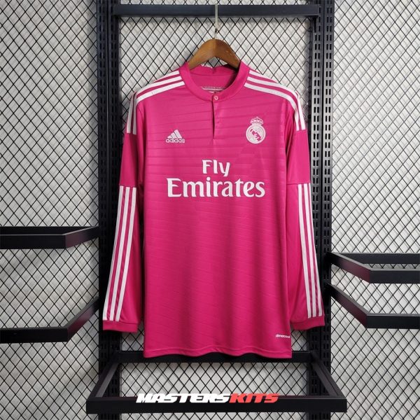 MAILLOT RETRO REAL MADRID AWAY 2014-15 MANCHES LONGUES (01)