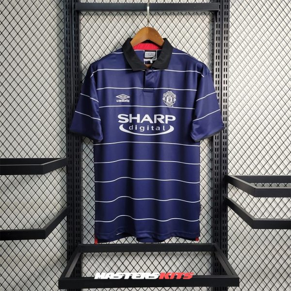 MAILLOT RETRO VINTAGE MANCHESTER UNITED AWAY 1999-00 (1)