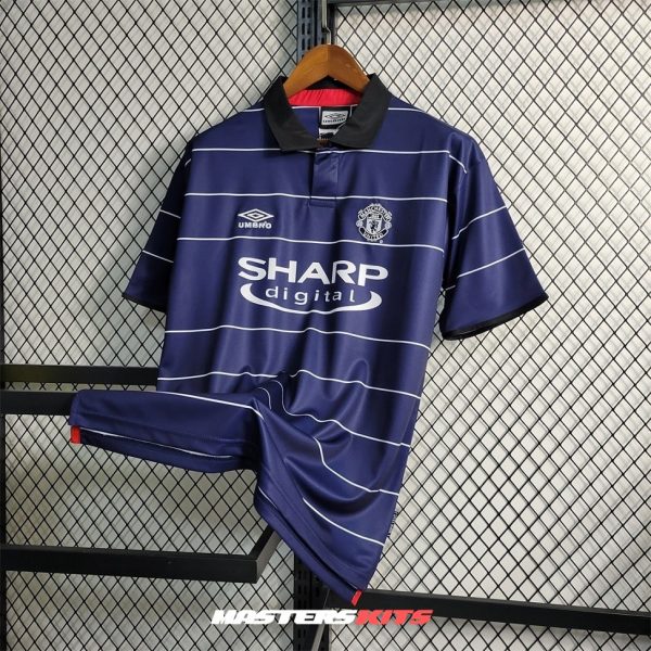 MAILLOT RETRO VINTAGE MANCHESTER UNITED AWAY 1999-00