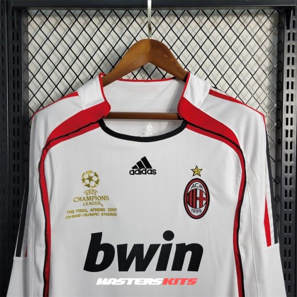 MAILLOT RETRO VINTAGE MILAN AC AWAY 2006-07 MANCHES LONGUES