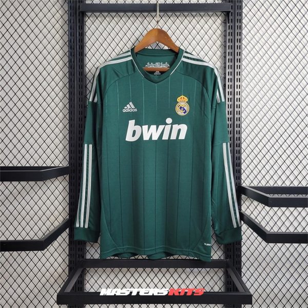 MAILLOT RETRO VINTAGE REAL MADRID THIRD 2012-13 MANCHES LONGUES