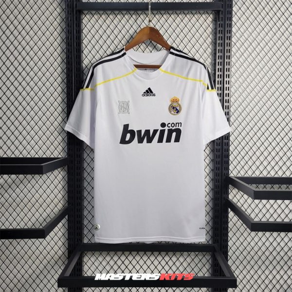 MAILLOT RETRO VINTAGE REAL MADRID HOME 2009-10 (1)