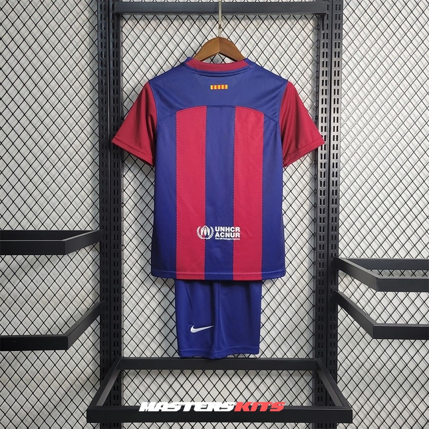 Maillot Barcelone Domicile 2023-2024 (Enfant) (Messi 10)