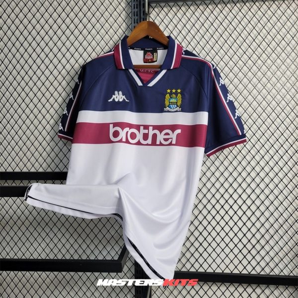 MAILLOT RETRO VINTAGE MANCHESTER CITY AWAY 1997-98