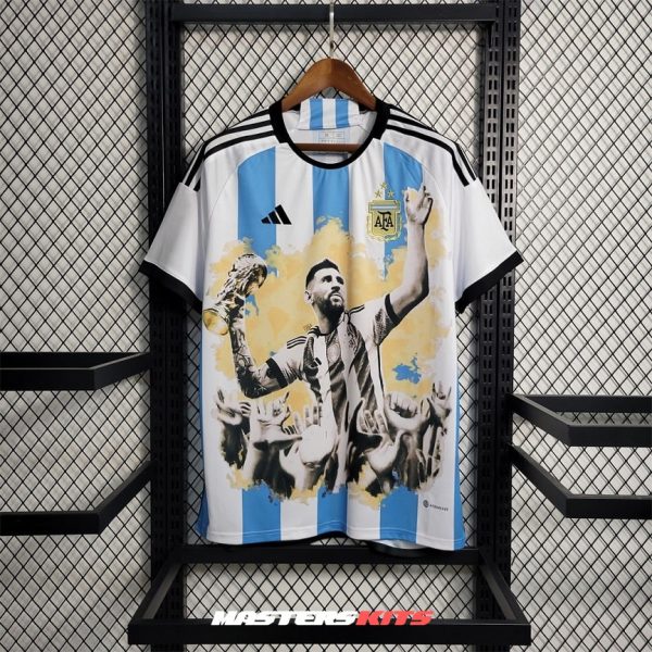 MAILLOT ARGENTINE 3 ETOILES EDITION SPECIALE MESSI (1)