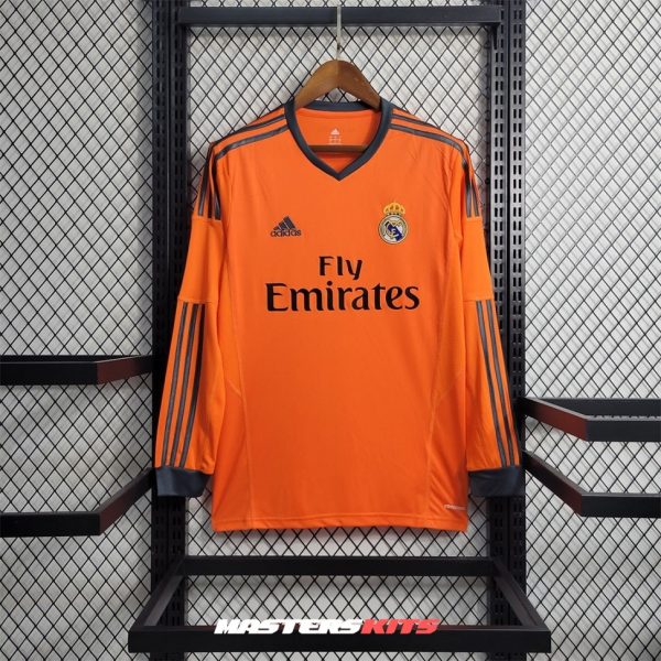 Maillot Retro Vintage Real Madrid Third 2013- 2014 Manches Longues