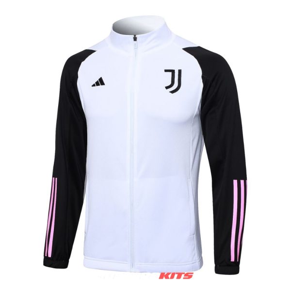 Survetement Juventus 2023 2024 Blanc Noir (3)