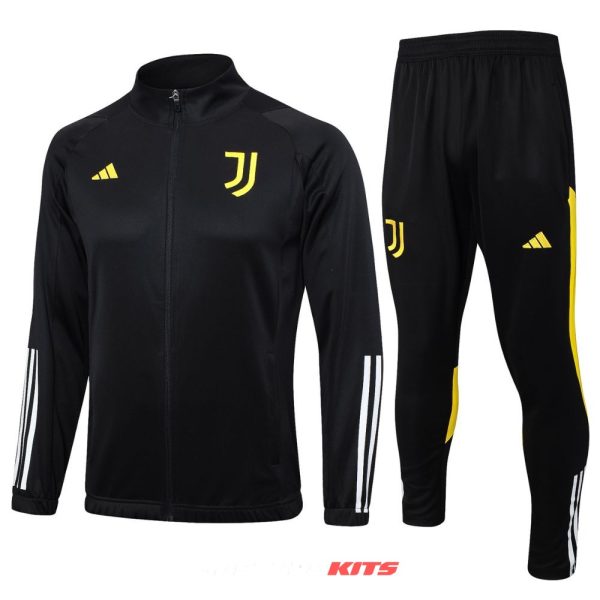 Survetement Juventus 2023 2024 Noir Jaune (1)